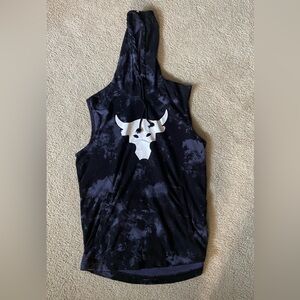 Men’s underarmor project sleeveless workout hoodie